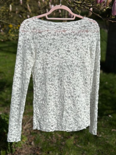 Tee-shirt en dentelle