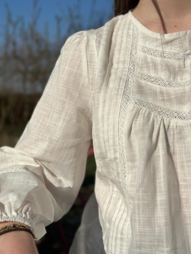 Blouse blanche
