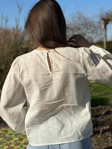 Blouse blanche