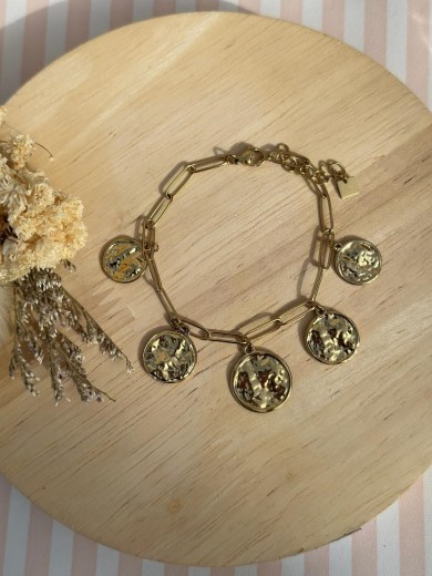 Bracelet avec médaillons