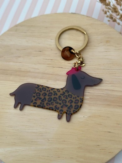 Porte-clé chien