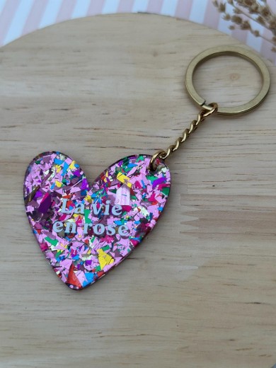 porte-clé cœur