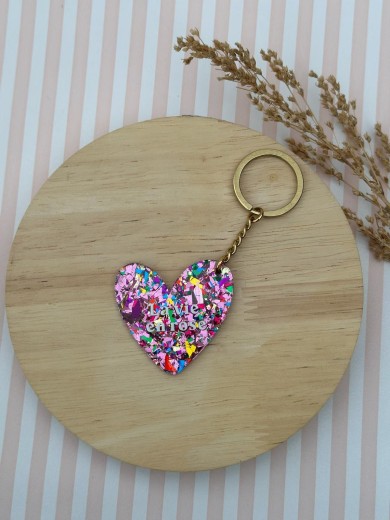 porte-clé cœur