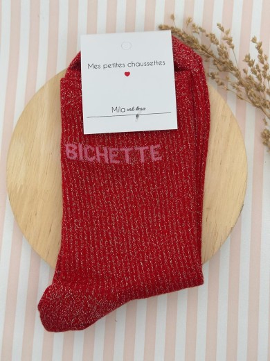 Chaussettes pailletées