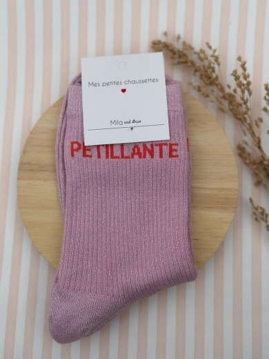 Chaussettes pailletées