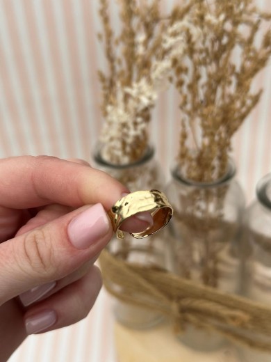 Bague dorée