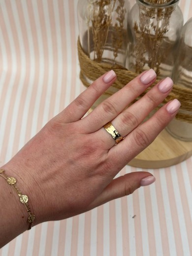 Bague dorée