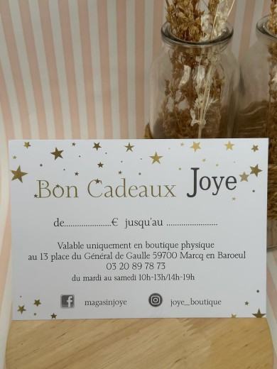 Cartes Cadeaux