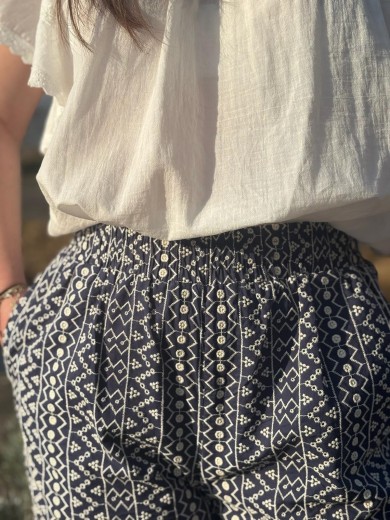 Pantalon bleu marine