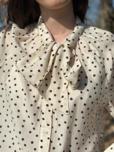 Chemise à poids avec nœud