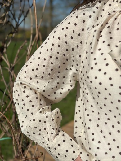 Chemise à poids avec nœud