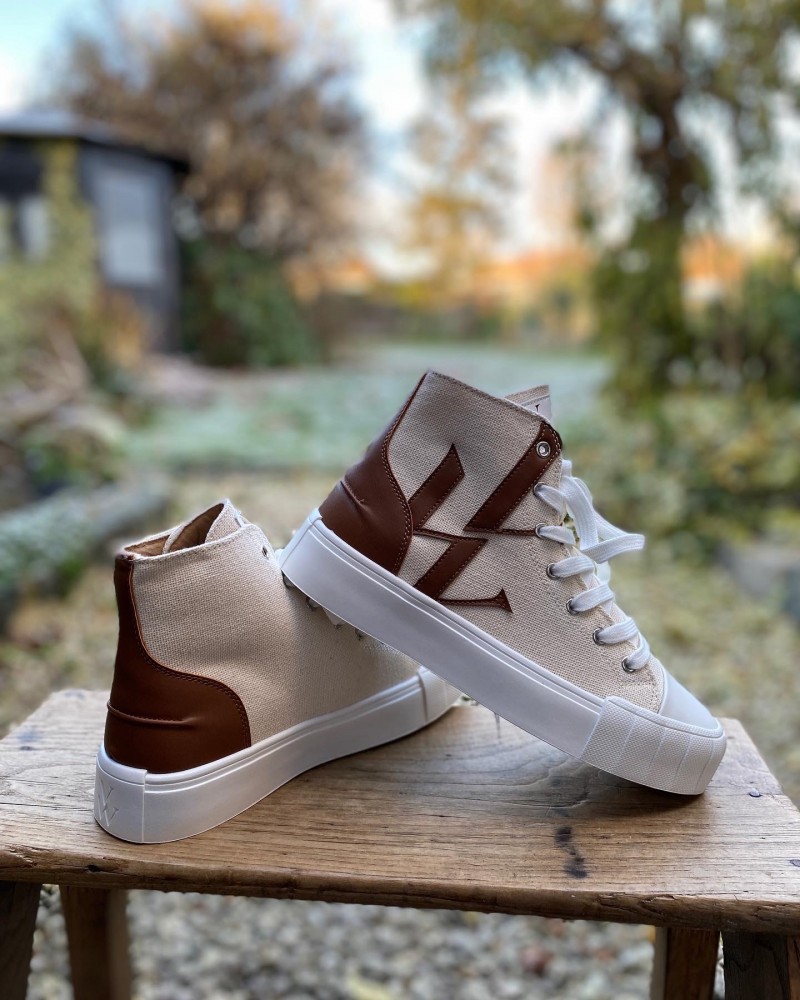 basket montante camel