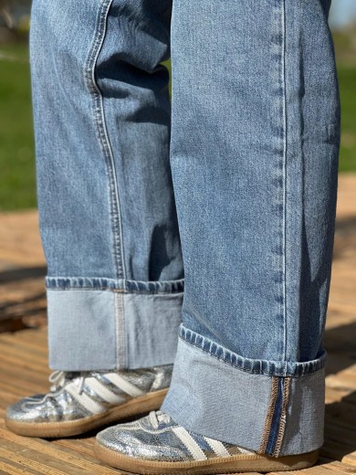 Jeans avec ourlet
